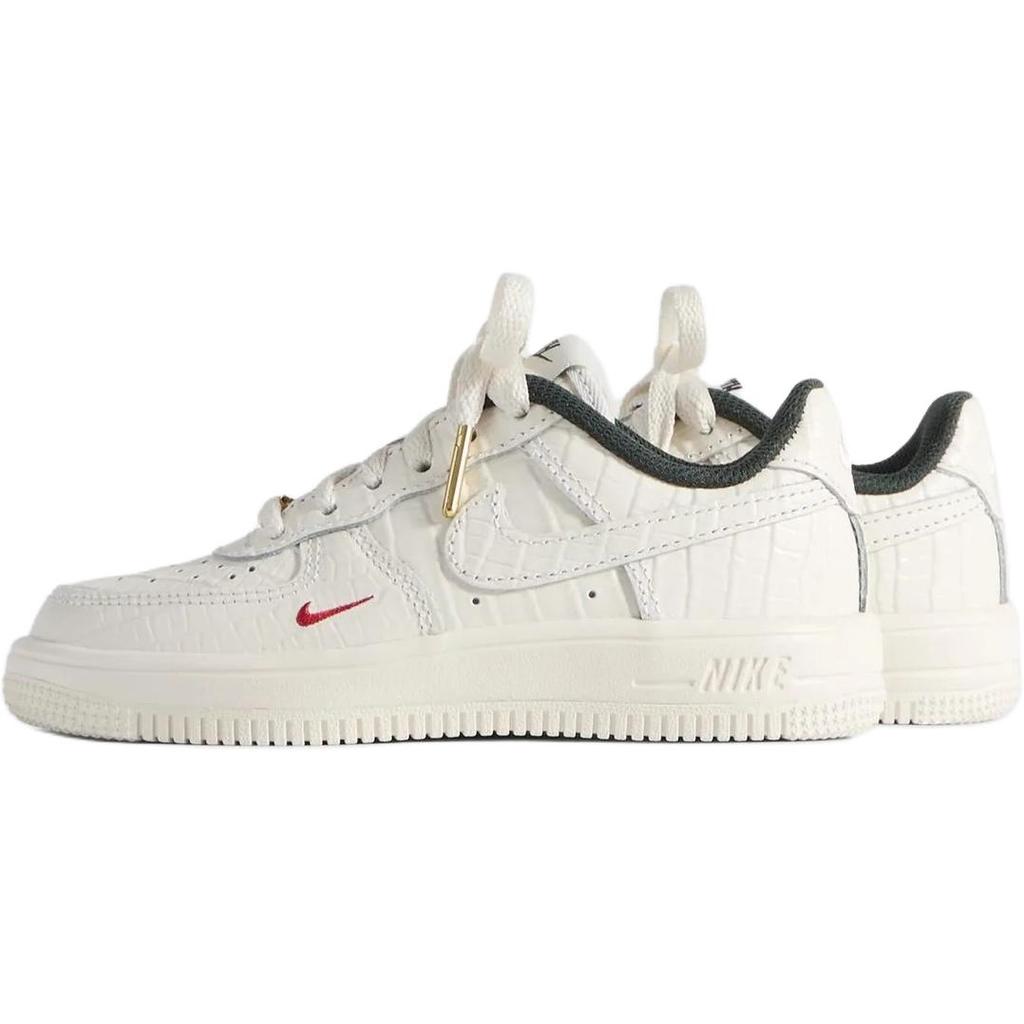 KITH x Nike Air Force 1 Low Top Kinder Skateboard Schuhe Phantom Weiß Kinder im Alter von 3-7 Jahren IM6036-001