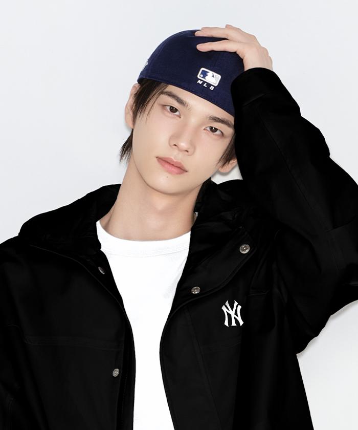 Emelbi Signature Structured Ball Cap Ny (Navy)