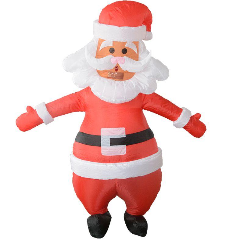 Premium Quality Christmas Inflatable Santa Suit For Party Cosplay