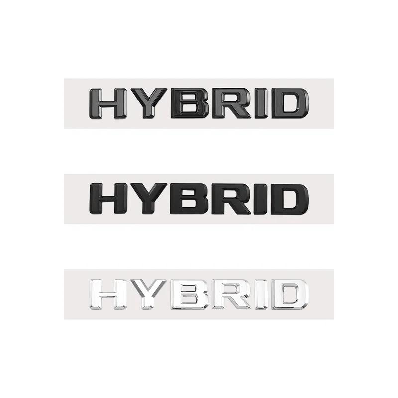Autocolant pentru mașină 3D hibrid pentru portbagaj, litere, emblemă, emblemă, pentru Mercedes Benz S400 E350 GLE450 W211 W212 W163 W221 W222