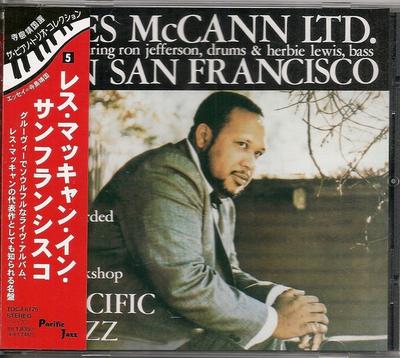 CD LES MCCANN HARVEY LEWIS RON JEFFE  In San Francisc  TOCJ6175 Pacific Jazz 1998 Japan ObiJazz Used