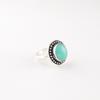 Natural Amazonite Gemstone 925 Solid Silver Jewelry Handmade Ring Gift For Mom RR-62-22
