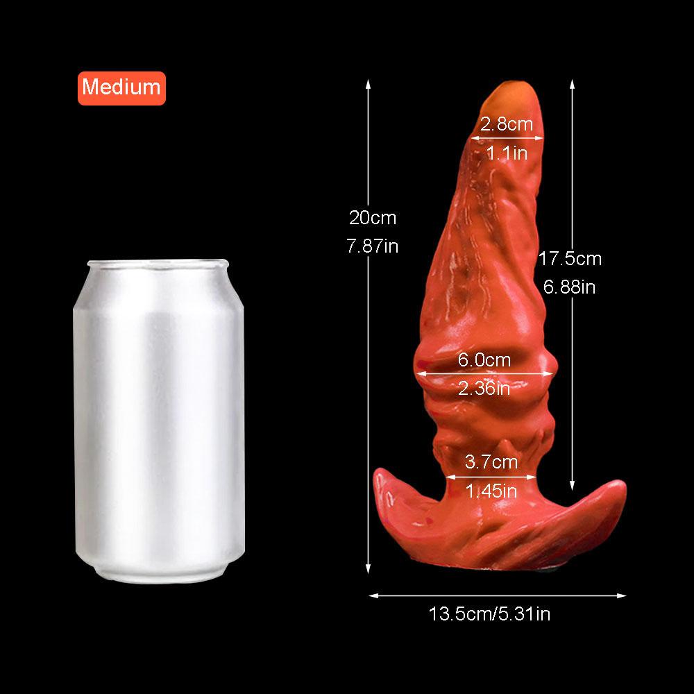 Screw Pepper Butt Plugs Anchor Base Wearable Anal Plug Sex Toys for Women Men Anal Dildos Penetration G-spot/prostate Massager