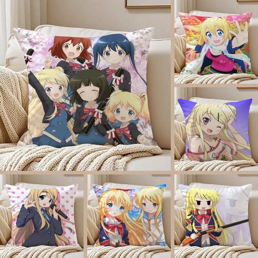Cute Romantic KKujo Karen Cushion Cover Pillowcase Antidustmite Living Room Sofa Decor Cushion Room