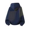 Winter Plus Size Men's Goose Down Hooded Jacket - Casual, Loose, Versatile