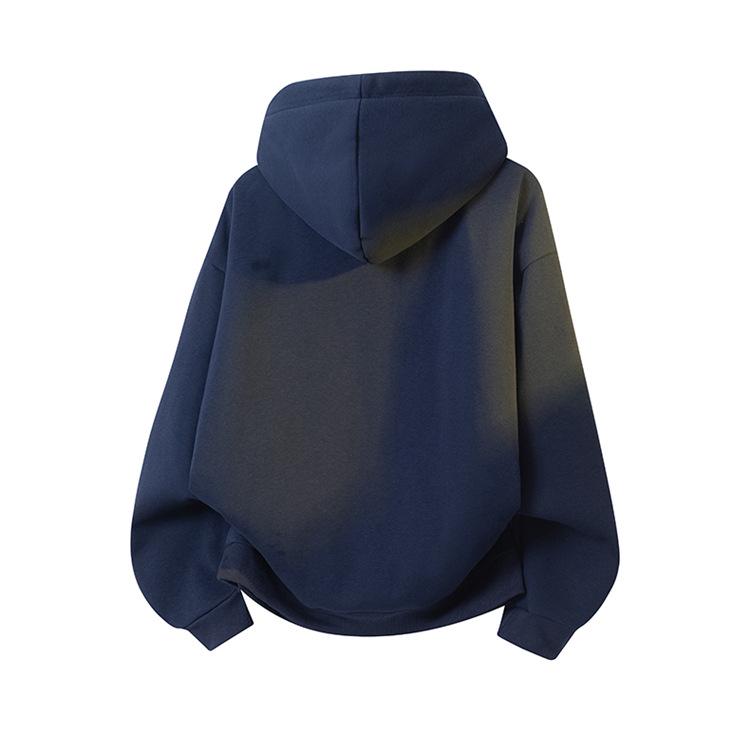 Winter Plus Size Men's Goose Down Hooded Jacket - Casual, Loose, Versatile