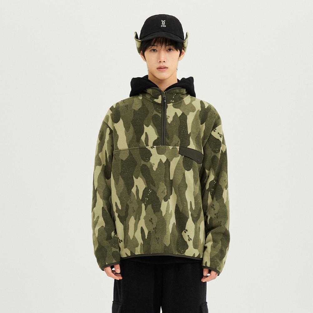 Dod Heatrest Fleece Zip-Up Anorak (Multi)