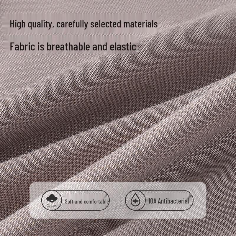 MiiOW Men's Seamless Modal Boxer Briefs - 4-Pack