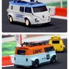 1:64 LDARC V64 RTR Mini Electric RC Car Simulated Electric Tabletop Bus Vehicle RTR 2.4GHz Long Battery Life Desktop RC Car