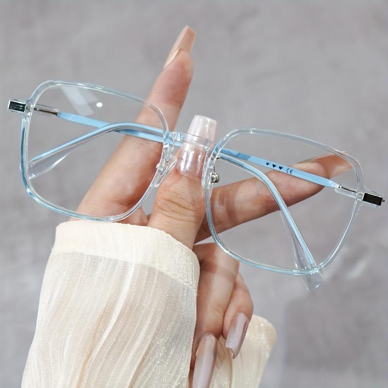 2 Pairs of Stylish Large Frame Reading Glasses for Both Men and Women with An Angle Of+1.00 To+4.00 Degrees Lightweight