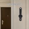 Modern Wall Mounted Coat Hook Bathroom Cloakroom Closet Clothes Rack Holder Hooks(Matte Black)