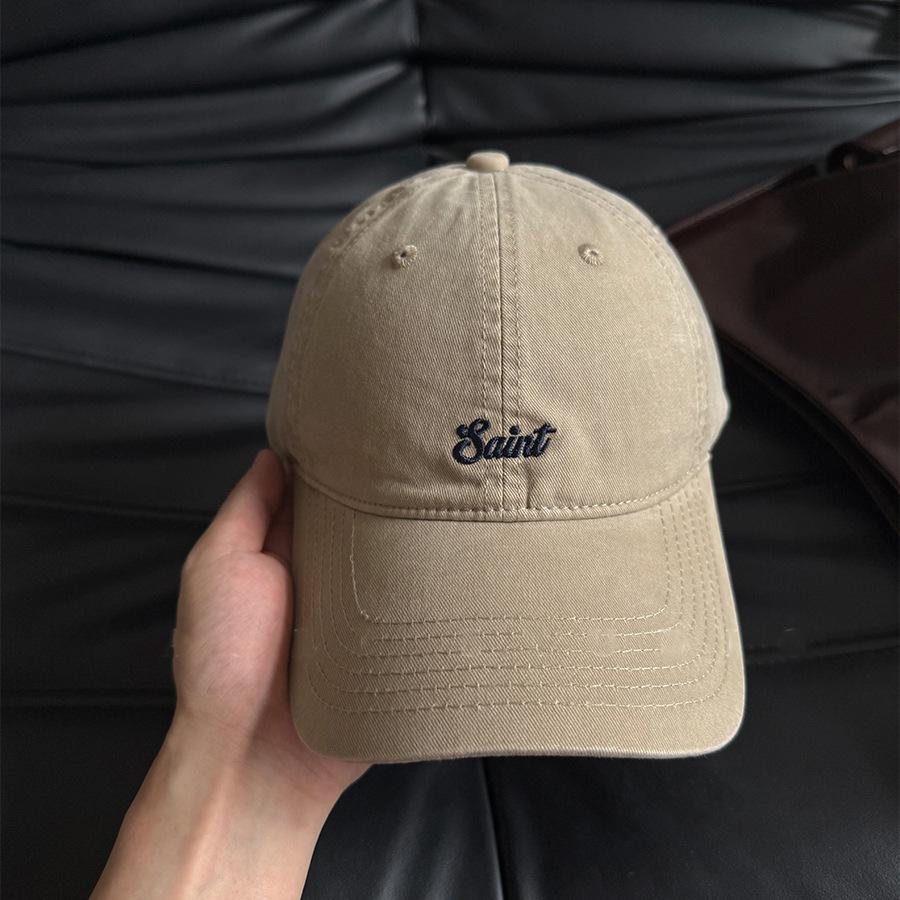 New Letter Embroidered Baseball Cap Children Summer Versatile Face Cap Male Couple