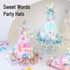 Creative Cartoon Pompom Birthday Hat for Selfies - For Adults & Babies