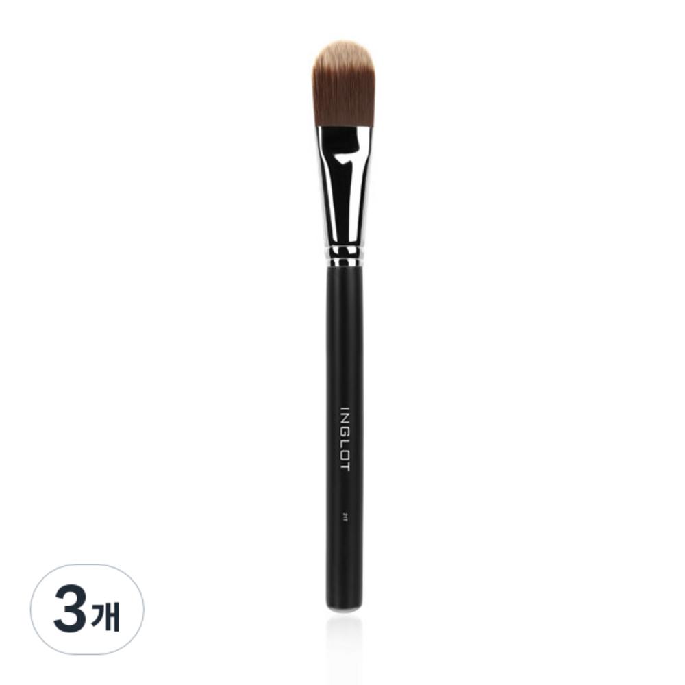 

Inglot Face Brush 21T, mixed colors, 3 pieces