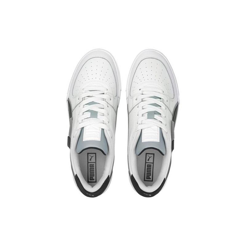 PUMA Ca Pro Tech Unisex Canvas Lightweight Wear-resistant Low Skate Shoes White Black 381225-02