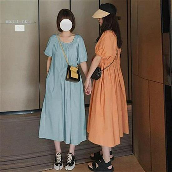 2023 Loose-Fit Maternity Cotton & Linen Skirt for Spring/Summer