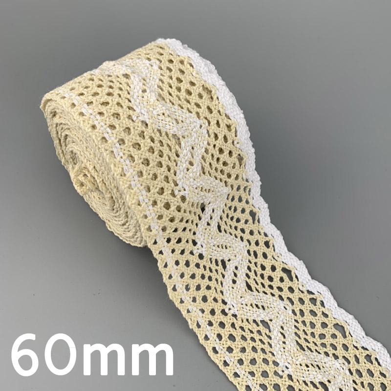 (5 meters/lot) 60mm Net Lace Fabric Ribbons Trim DIY Sewing Handmade Craft Materials