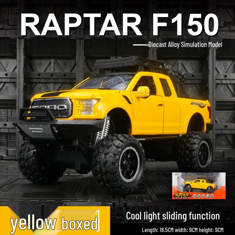 

Jianyuan Симуляция F150 Сплав Внедорожный Грузовик Модель со Звуком и Светом