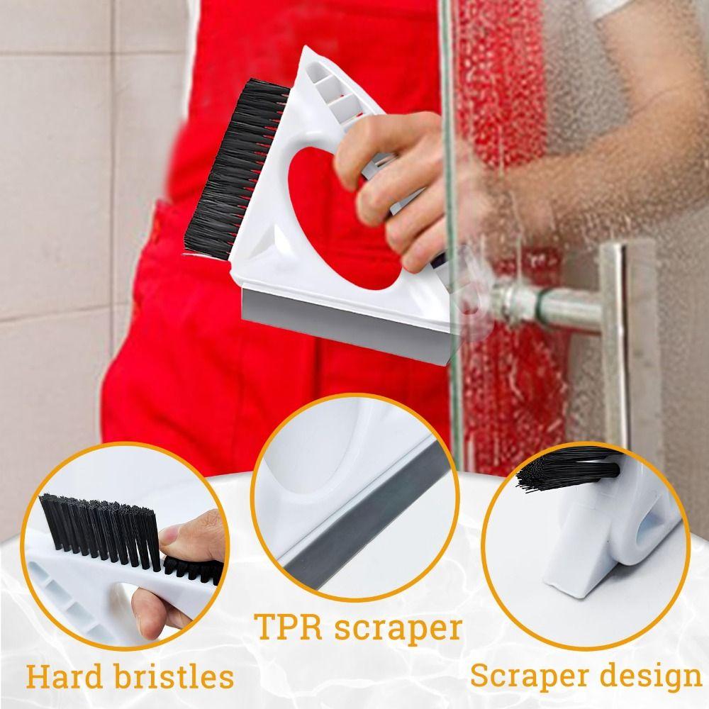 Triangle Shape Multi-function Brush Multi-Functional Triangle Cleaning Brush  Household Cleaning
