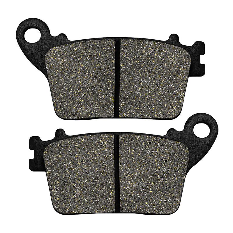 Cyleto Motorcycle Rear Brake Pads for Honda CB600F 07-13 CBR600F 11-13 CBR600RR Hannspree 07-21 CBR1000RR Fireblade 1000RR 06-21 1 Pair