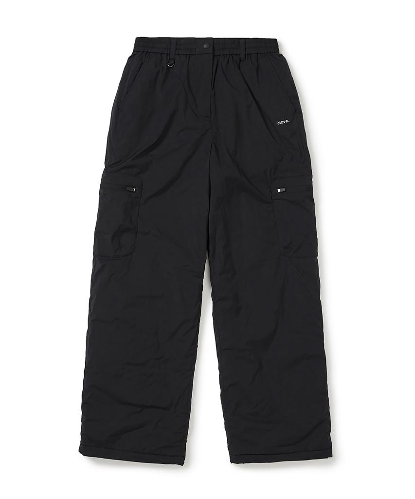 CLOVE [25Fw Clove] Padded Cargo Pants (Black)