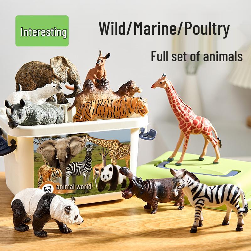 

Имитация животных Раннее образование Фигурки фермы для детей