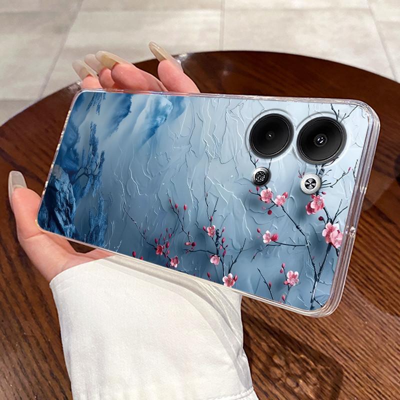 Jelly Casing For OPPO Reno9 Pro Pro+ Clear Silicone Soft TPU Back Cover For Reno 9 Pro Plus Cute Cat Rabbit Heart Phone Case