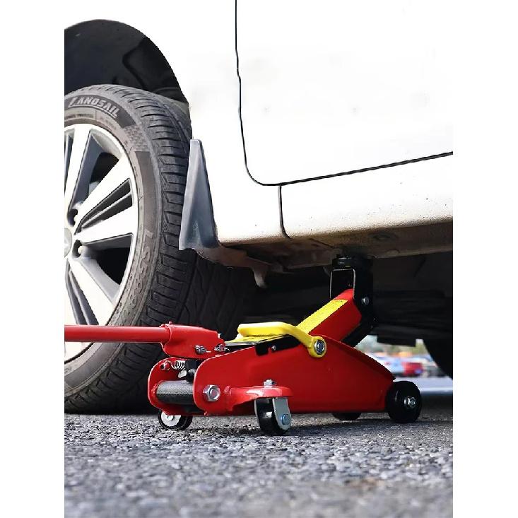 2-ton car hydraulic jack, car hydraulic tire replacement, lifting and repair tool, car emergency tool 13cm-30cm