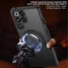 For ZTE Nubia Red Magic 11 Pro Case Magsafe Magnetic Charging Black Camera Cirlce Texture Mobile Phone Cover