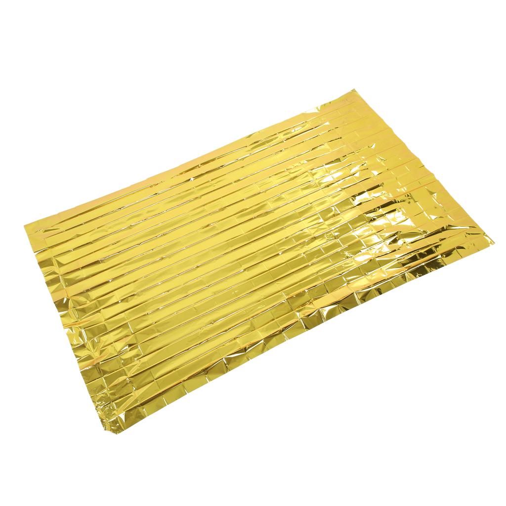 Emergency Blankets Foldable PET Aluminized Film Thermal Blanket Portable Survival Blanket for Journey Camping Outdoors