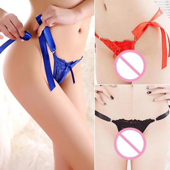 Dámská sexy krajková tanga G-string V-string Kalhotky knickers Spodní prádlo