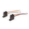 4 Pin/5 Pin 30A 12V/24V Automotive Violet Relay Socket With Wire With Terminal Automotive Control Device Auto Car Relay Relays 5