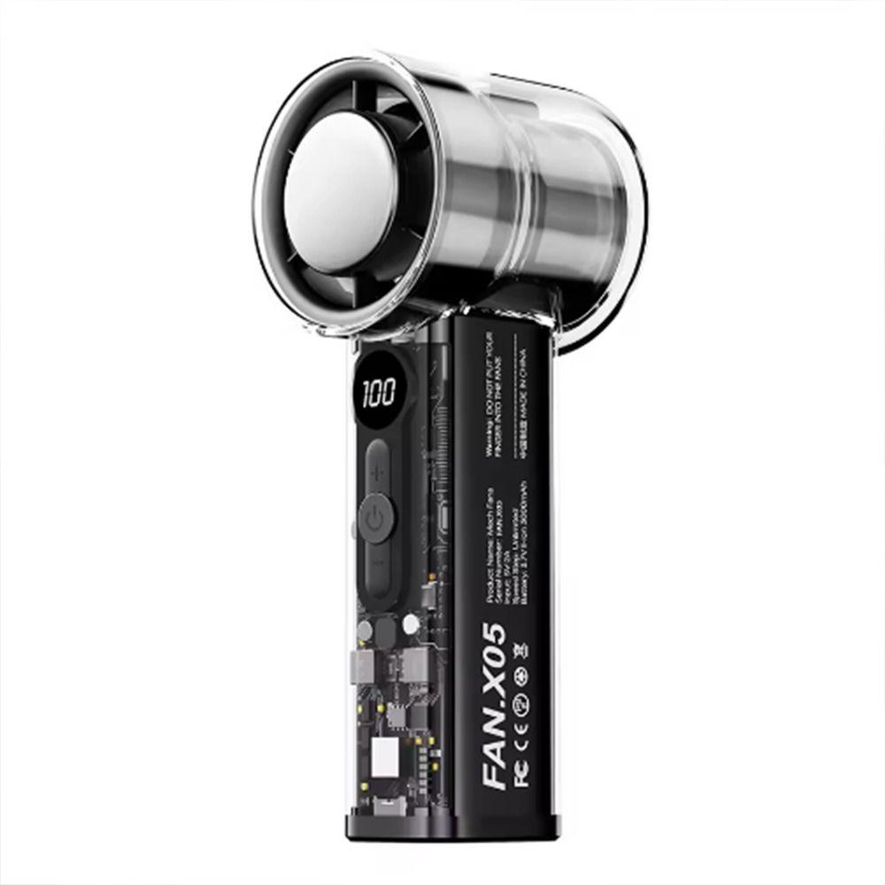 Semiconductor Refrigeration High-speed Electric Fan USB Rechargeable Outdoor Small Fan  Outdoor