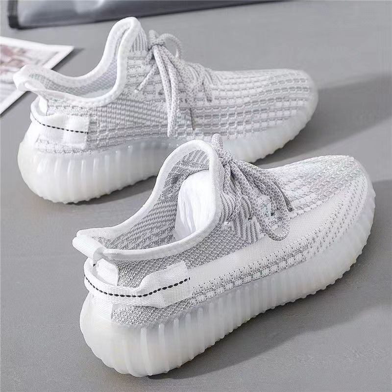 Summer breathable one-pedal men's shoes coconut shoes men's and women's couples running shoes casual sports shoes large size versatile mesh shoes