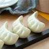 1/3/5PCS Cute Dumpling Shape Ceramic Chopsticks Holder Stand Chopstick Rack Pillow Japanese Style Kitchen Tableware Tools