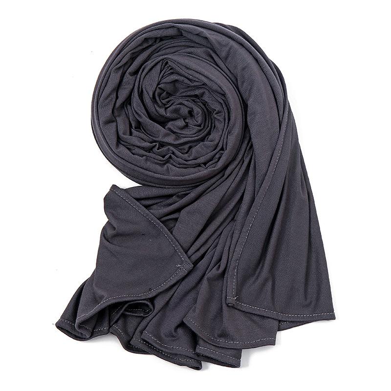 Women Dubai Malaysian Hijab Fashion Jersey Cotton Scarf Instant Hijab 2025 Muslim Hijab