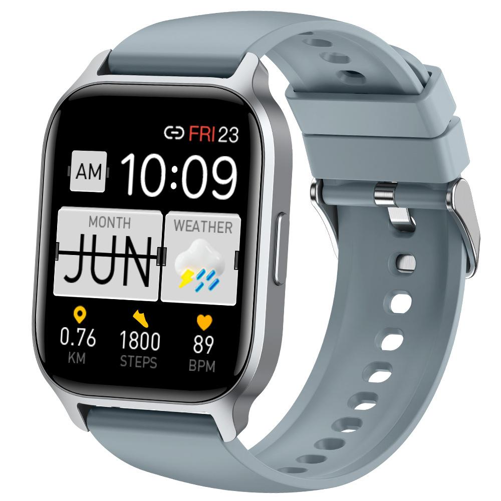 Y3 Smart Watch 1,85 tum Bluetooth Ring Musikspelare Utomhussport Fitness Tracker Armbandsur Herr Dam Smartwatch