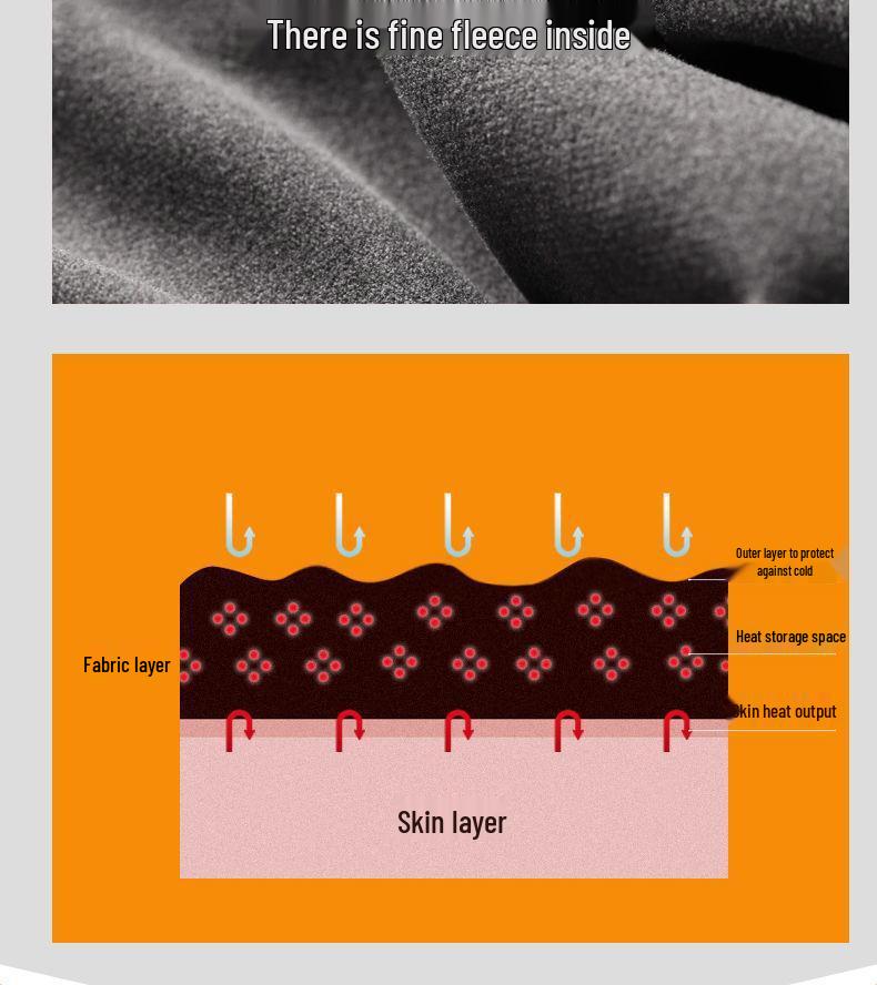 Men's German Fleece Double-Sided Warm Turtleneck Shirt - Versatile Long-Sleeved Top for Autumn and Winter