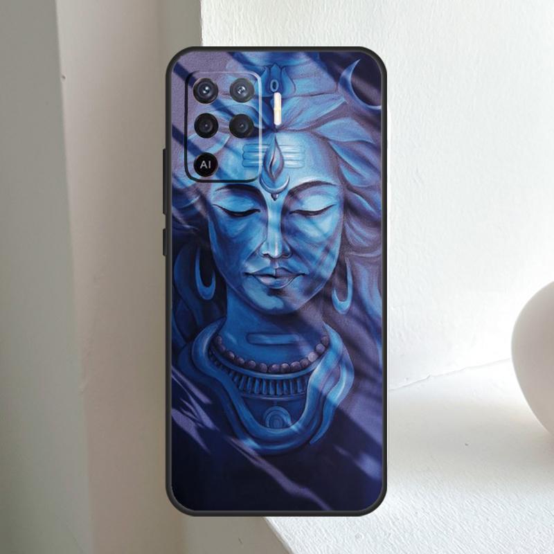 Lord Shiva Hindu God Buddha India For OPPO A96 A76 A16 A5 A6 Pro A15 A17 A57 A18 A38 A58 A78 A98 A54 A74 A94 A40 A60 A80 Case