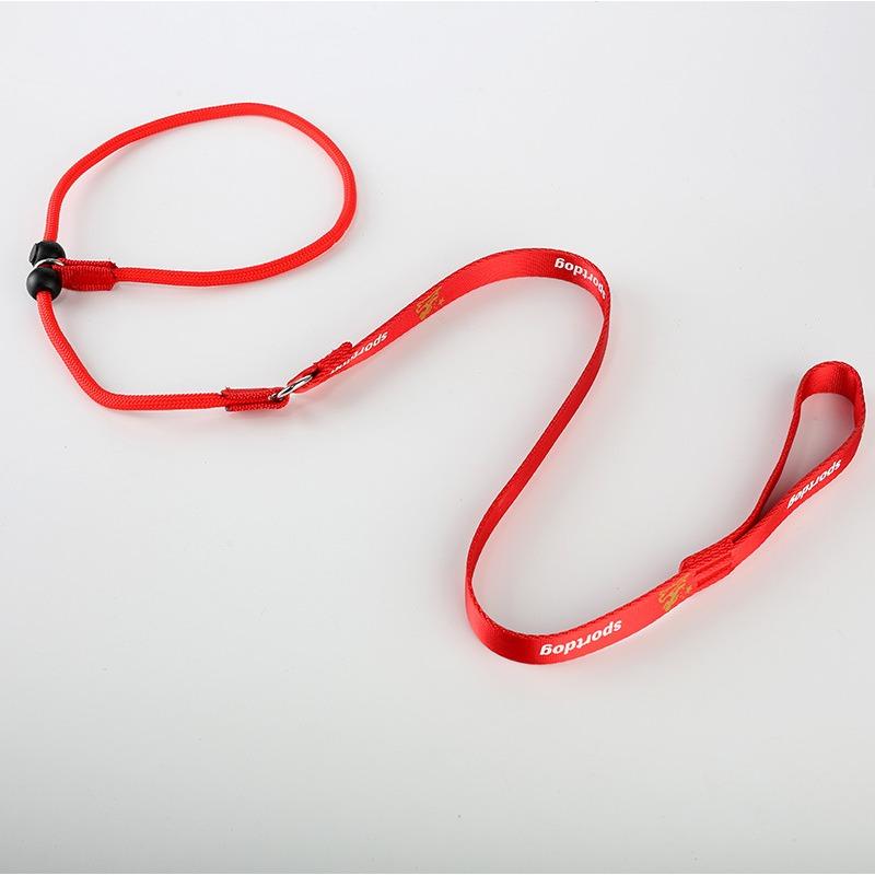 Professional Dog Training Choking Rope Training Dog Leash Medium and Large Dog P Rope Tighten The Explosion Proof Dog Leash