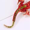Retro Reptile Lapel Pin Fashionable Lizard Brooch With Vintage Detailing Perfect For Scarf Hat Outfit Accessories Gift Choice