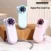Portable Handheld Turbo Fan: USB Rechargeable, Silent, High-Speed, for Outdoor Use