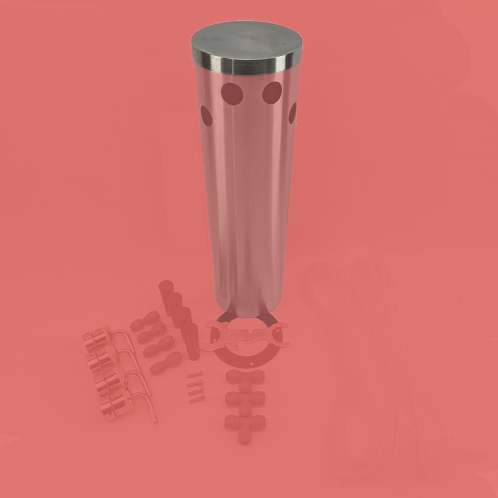 

KegLand Запасная торцевая заглушка Четырехканальная / 6- и 8-канальная пивные стойки Т-образного типа аксессуар пивоварение