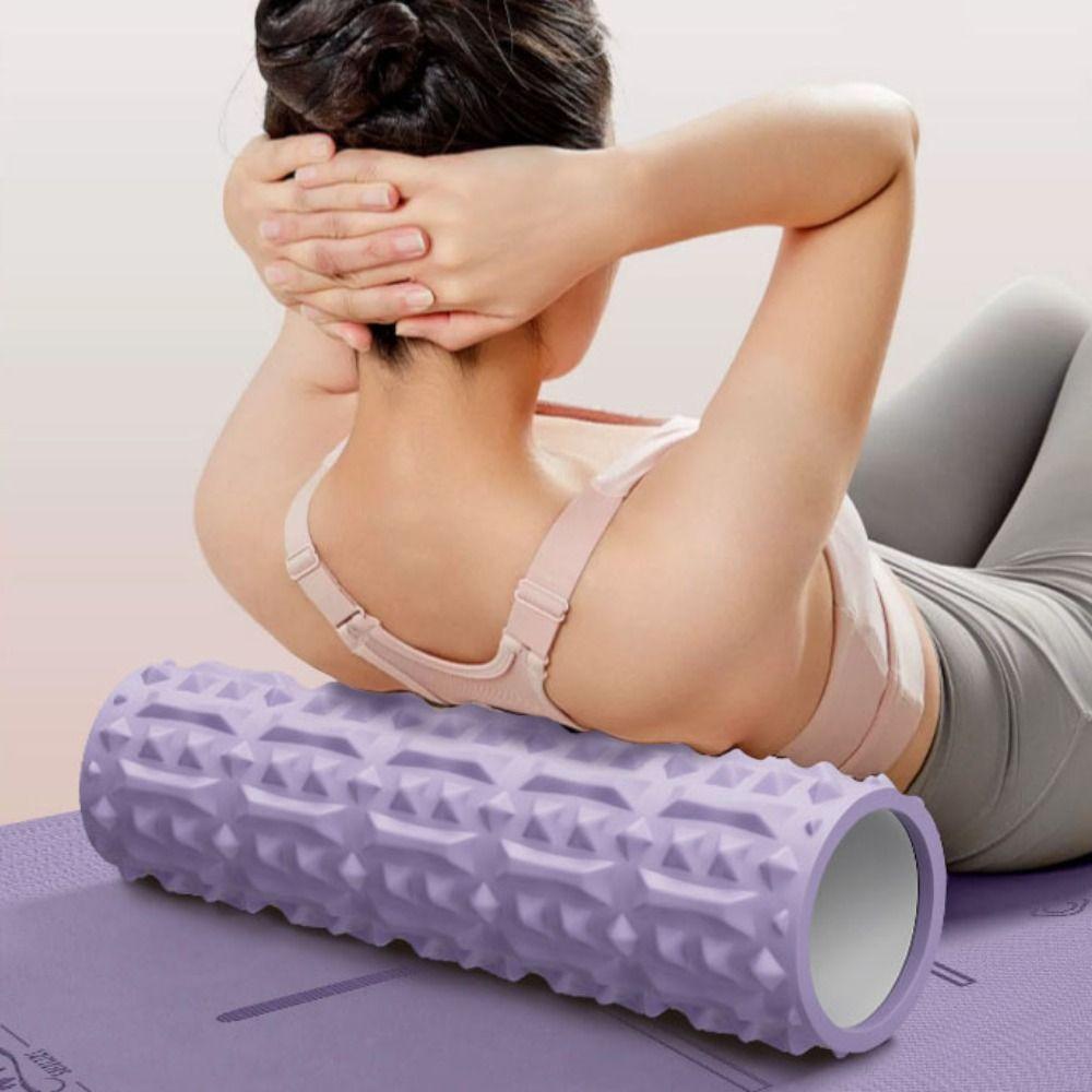 High Density Yoga Foam Roller Trigger Point Fitness Yoga Column Fitness Back Roll  Sports Supplies