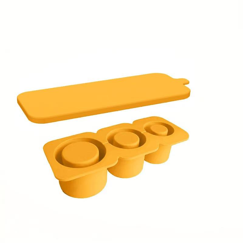 3-Grid Ice Mold For Stanley Cup Silicone Large Capacity Ice Grid Mold Easy Demolding Ice Making Mold Creative Household Ice Mold 6