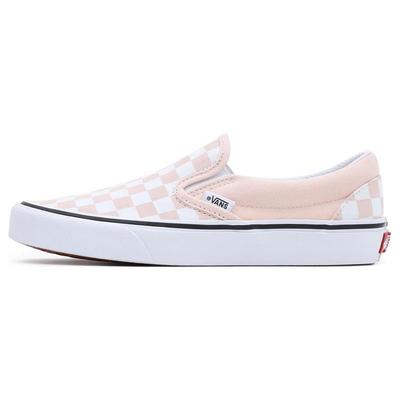 Slip-On Series Teoria del Colore Classiche Casual Scarpe da Skate Basse Sneaker Unisex Rosa Bianco VN0A7Q5DBM0