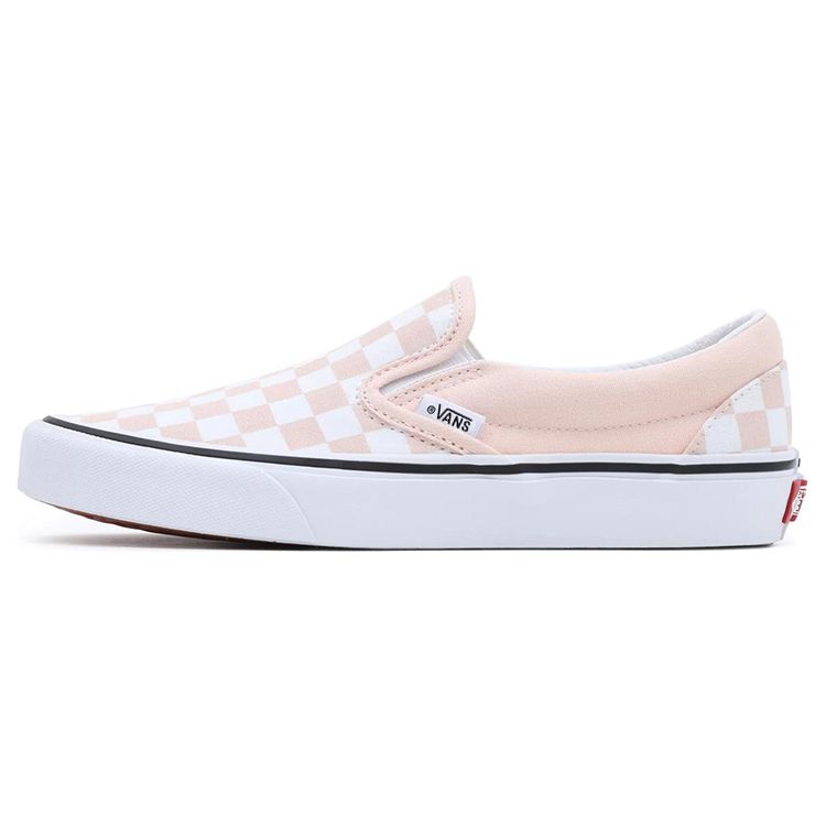 Vans Slip-On Series Color Theory Classic Casual Low-Top Skate Shoes Unisex Sneaker Pink White VN0A7Q5DBM0