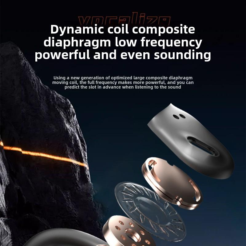 Öronlösa OWS Bluetooth-hörlurar Sporthörlurar med hög uthållighet