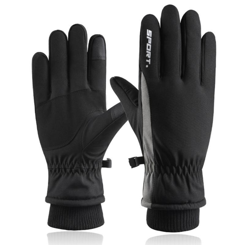 Winter Gloves Thermal Touchscreens Ski Gloves Windproof Warm Mittens for Skiing Snowboarding Shoveling Cycling Hiking