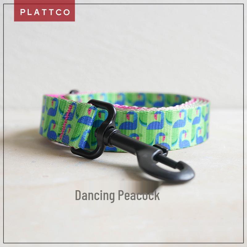 PLATTCO Unique Design Printed Dog Walking Leash - PDL314 S 2.0cm*120cm